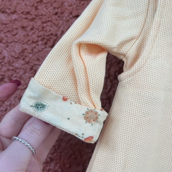 Vintage Val&Mik Baby Overalls. Size 6 Months. Caterpillar. Yellow - Picture 9 of 9